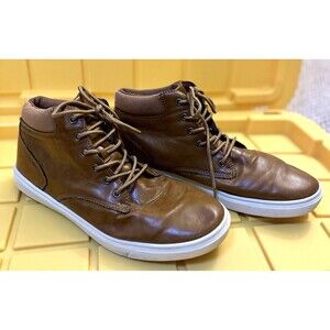 Perry Ellis Men’s Leather Boots Size 11